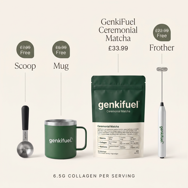 Ceremonial Matcha Kit with Marine Collagen