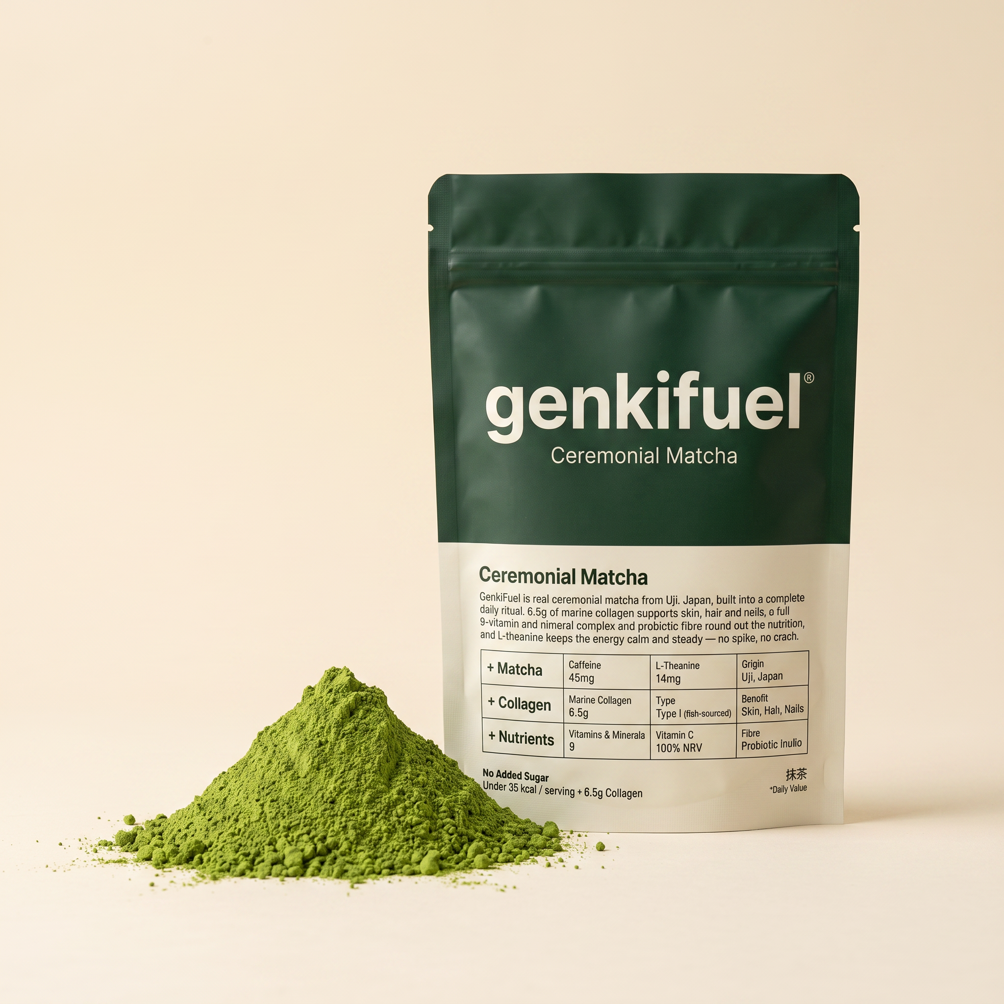 Ceremonial Matcha Kit with Marine Collagen